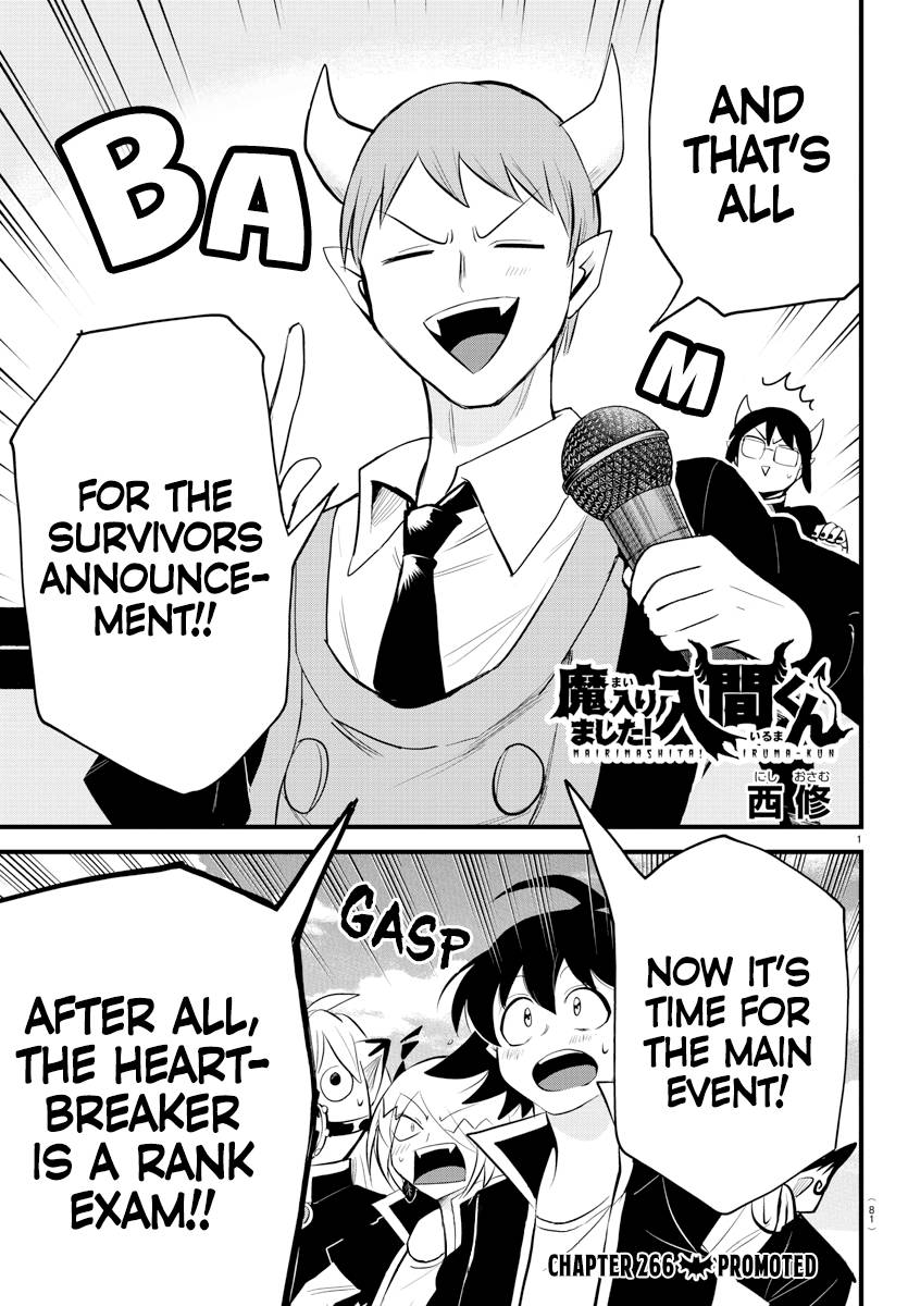 Welcome to Demon School! Iruma-kun, Chapter 266 image 01